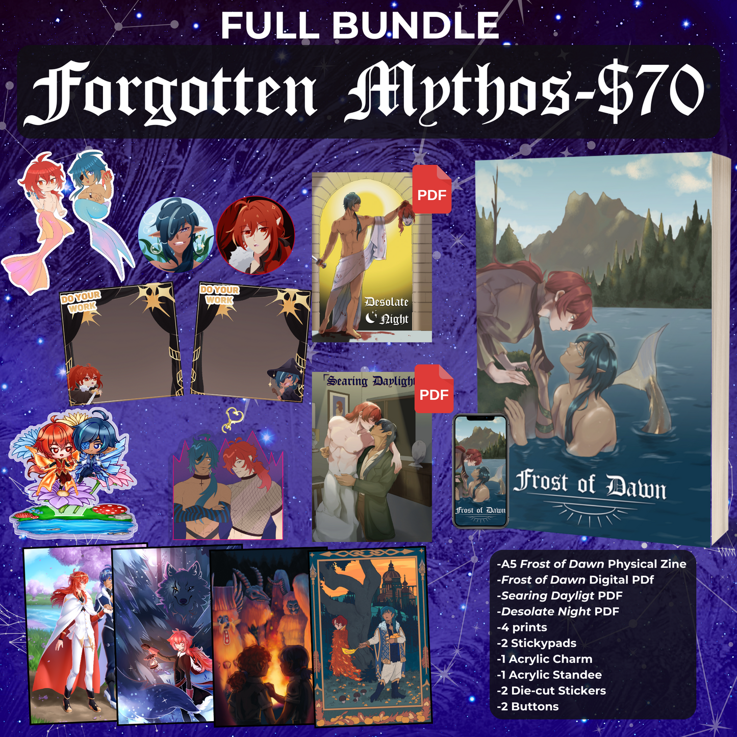 15% off Forgotten Mythos (Full Bundle)