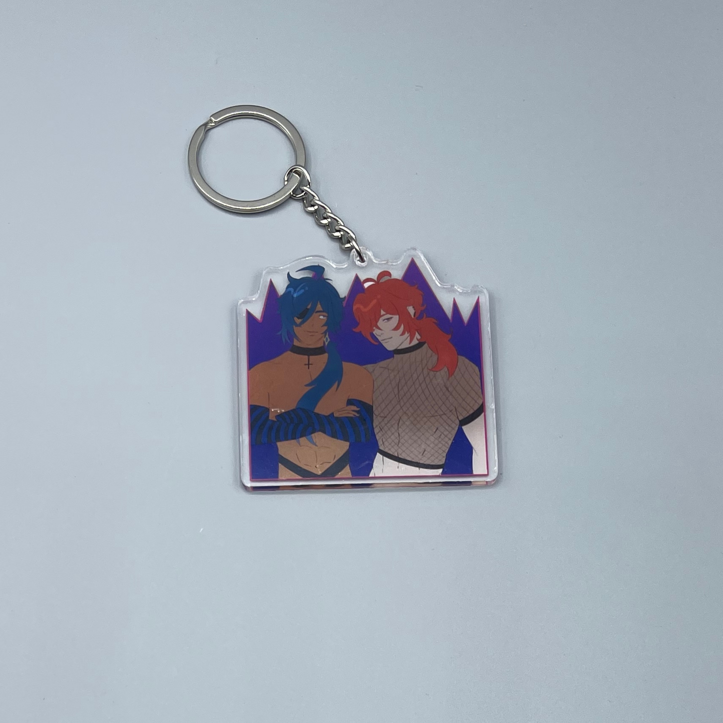 7cm acrylic charm